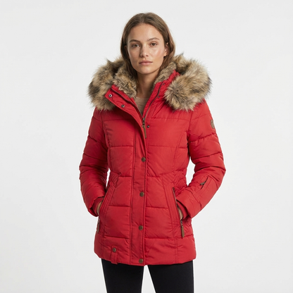 Women’s Hooded Slim Fit Puffer Jacket