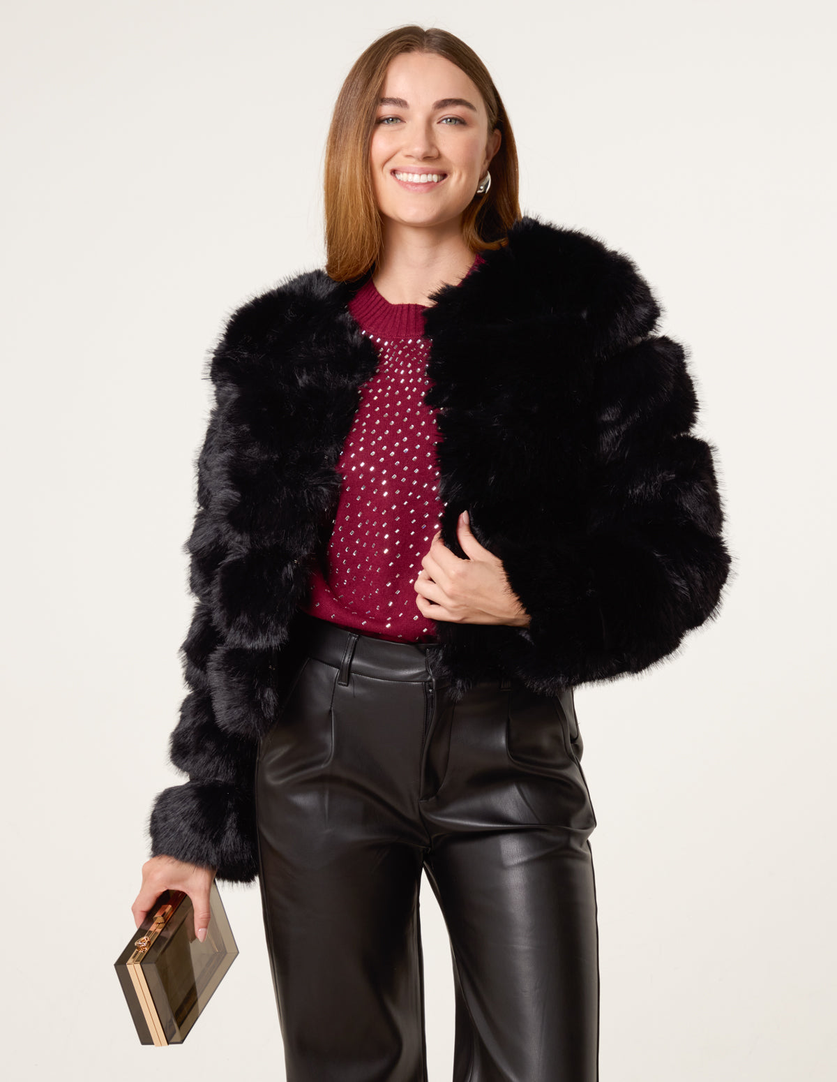 Pelted Fur Jacket