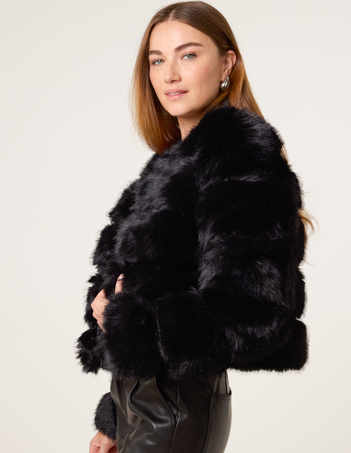 Pelted Fur Jacket