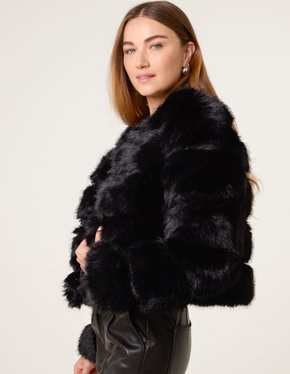 Pelted Fur Jacket