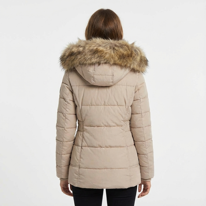 Women’s Hooded Slim Fit Puffer Jacket